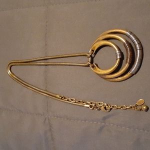 BEAR Cooper 3 Circle Necklace with adjustable chain up to 24". (L8 256 B1)